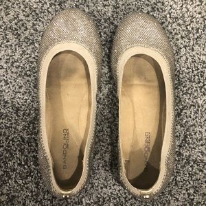 Bandolino Gold Flats